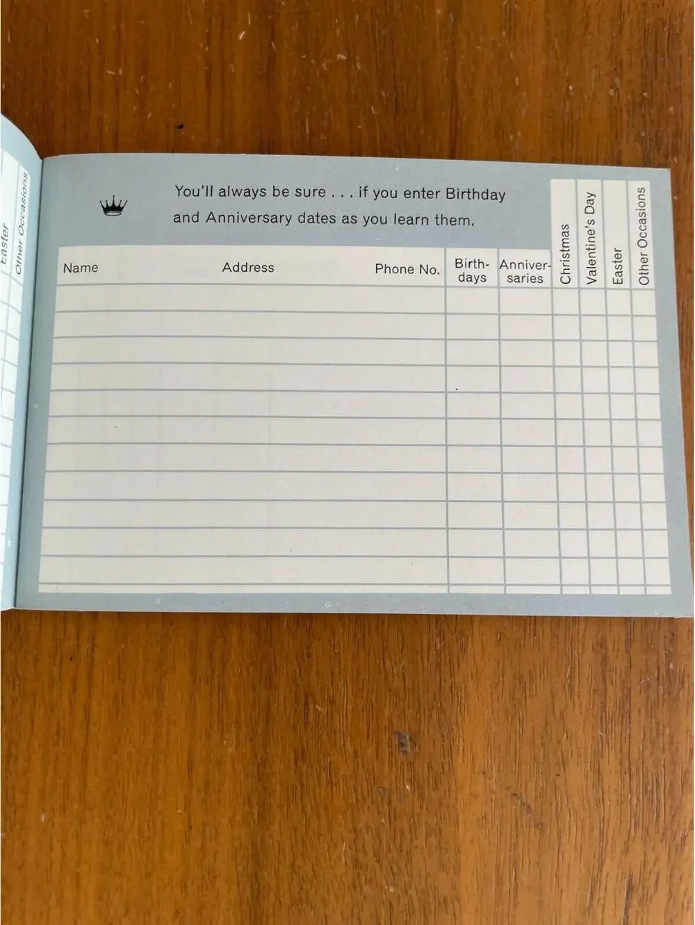 My Date Book Hallmark Vintage Hallmark Date Book 1961 Purse Calendar Unused
